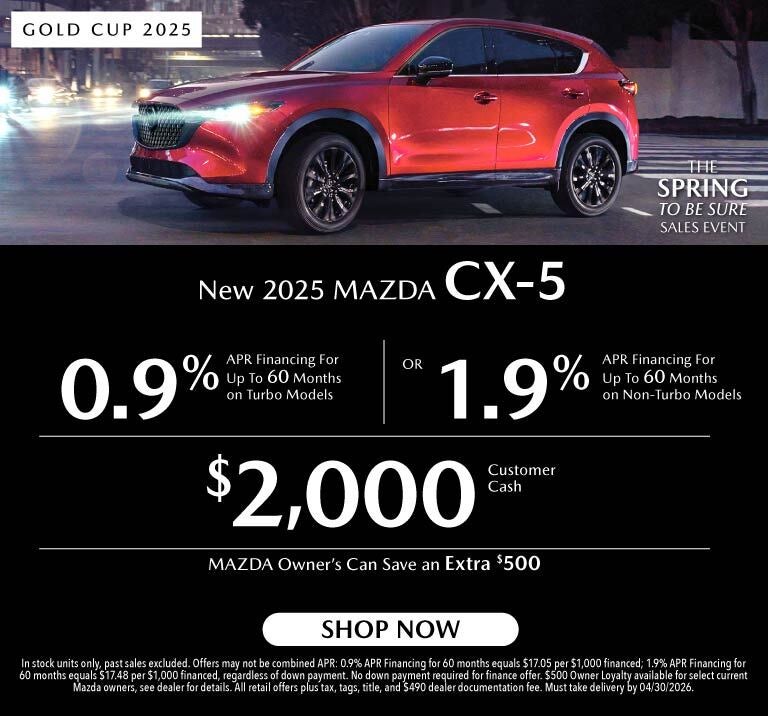 New 2025 Mazda CX-5
