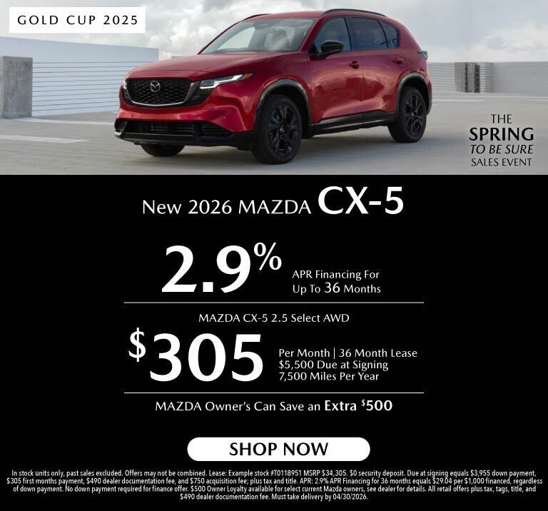 New 2026 Mazda CX-5