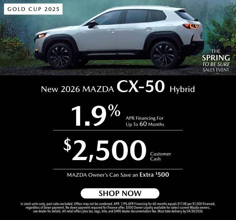 New 2026 Mazda CX-50 Hybrid