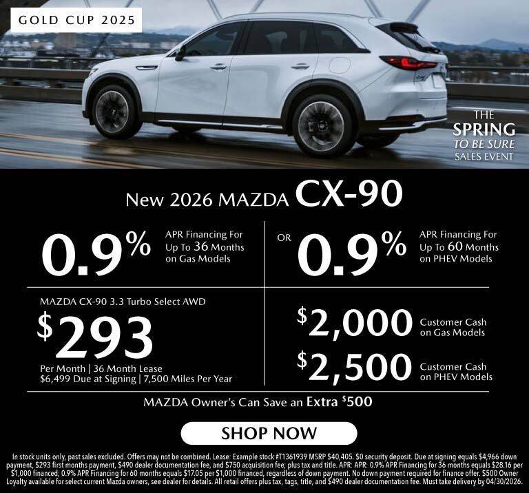 New 2026 Mazda CX-90