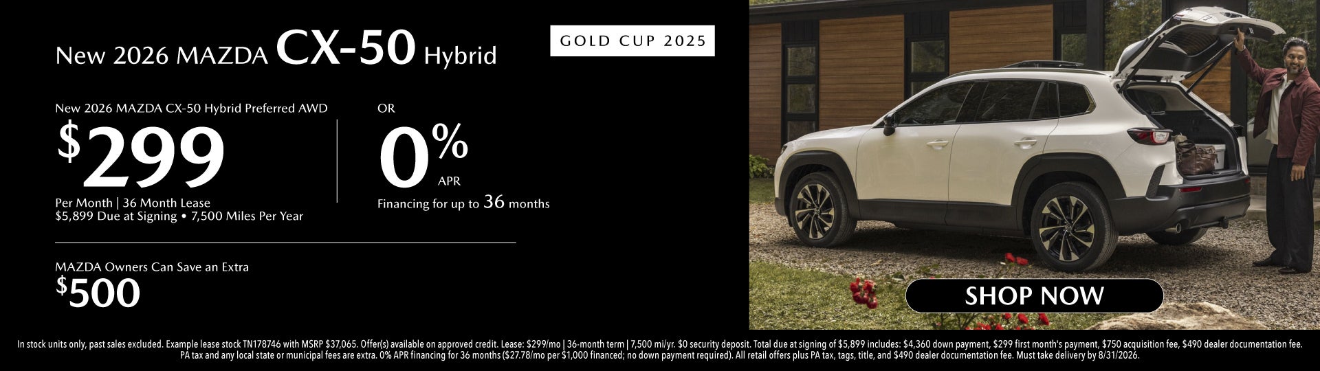 New 2026 MAZDA CX-50 Hybrid Preferred AWD Sport