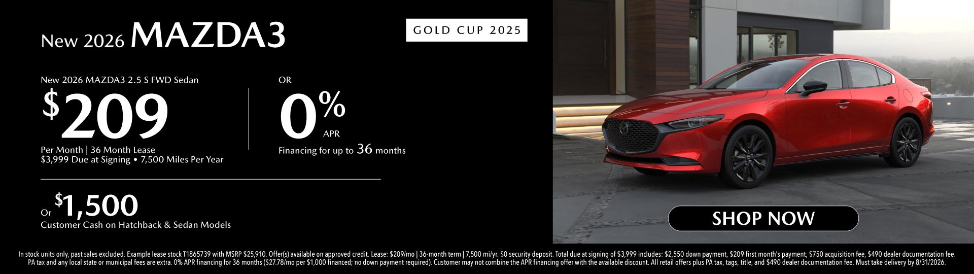 New 2026 Mazda3