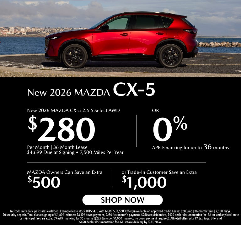 New 2026 Mazda CX-5