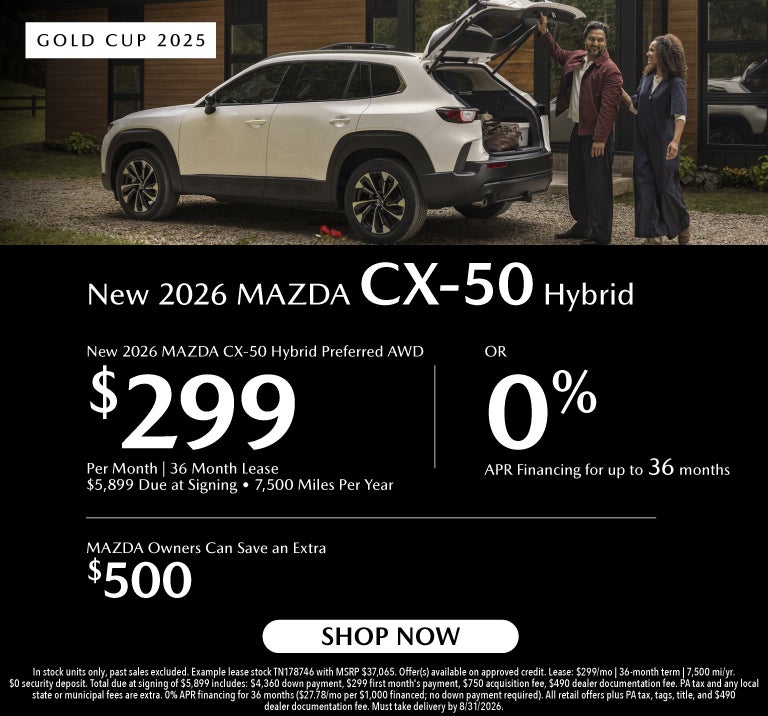 New 2026 MAZDA CX-50 Hybrid Preferred AWD Sport