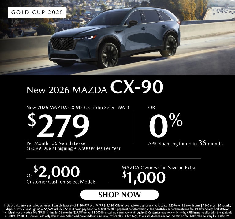 New 2026 Mazda CX-90