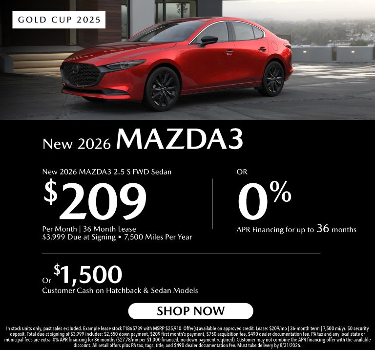 New 2026 Mazda3
