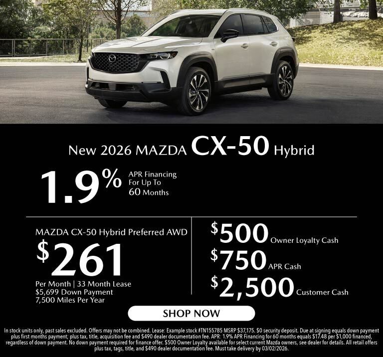 New 2026 Mazda CX-50 Hybrid
