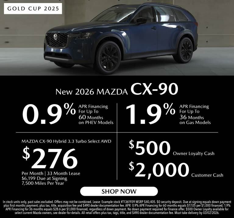 New 2026 Mazda CX-90