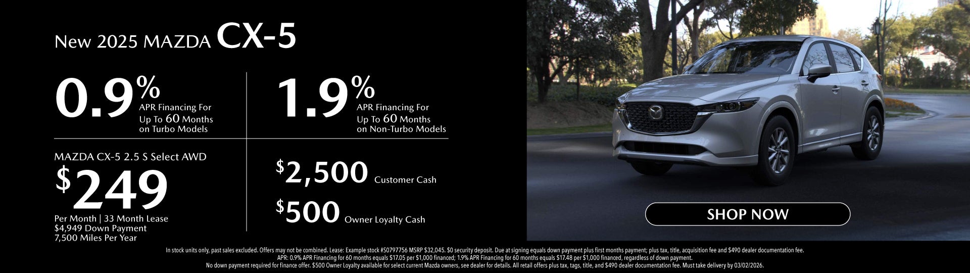New 2025 Mazda CX-5