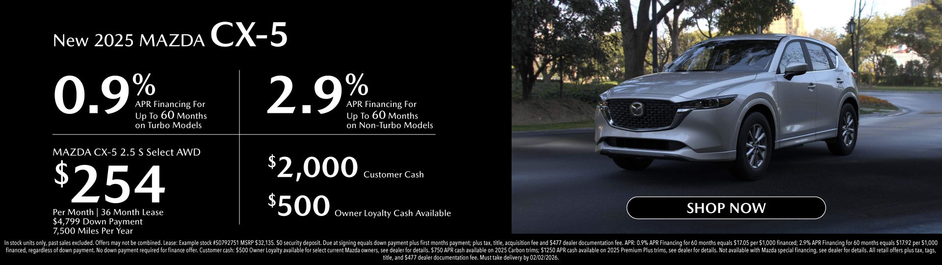 New 2025 Mazda CX-5