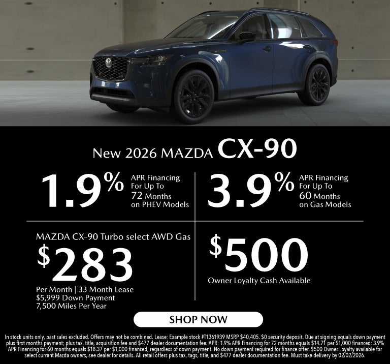 New 2026 Mazda CX-90