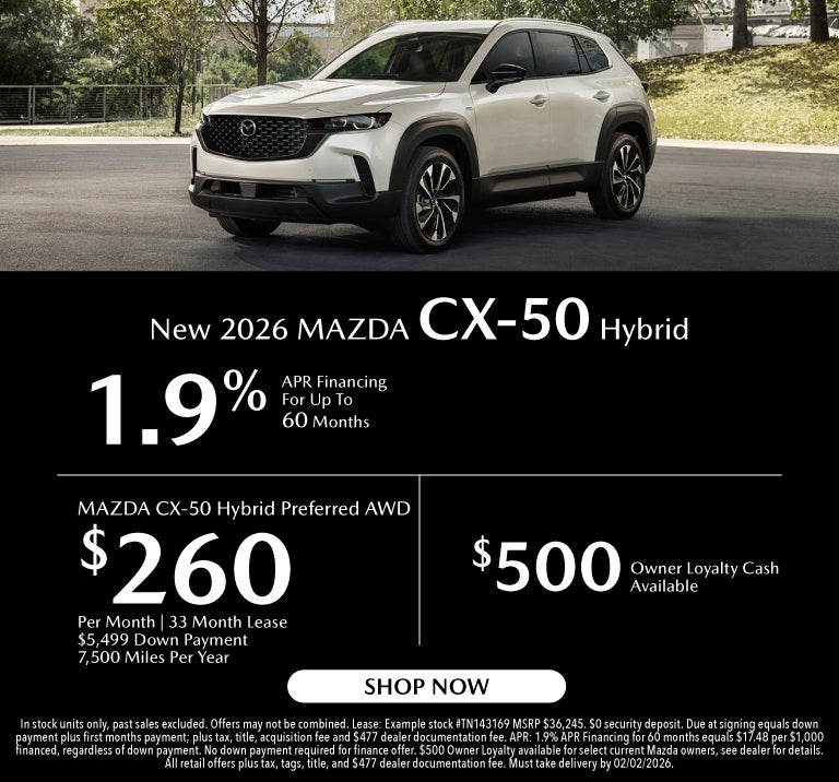 New 2026 Mazda CX-50 Hybrid