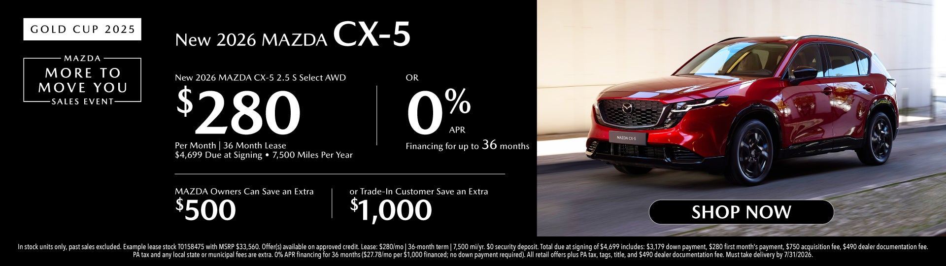 New 2026 Mazda CX-5