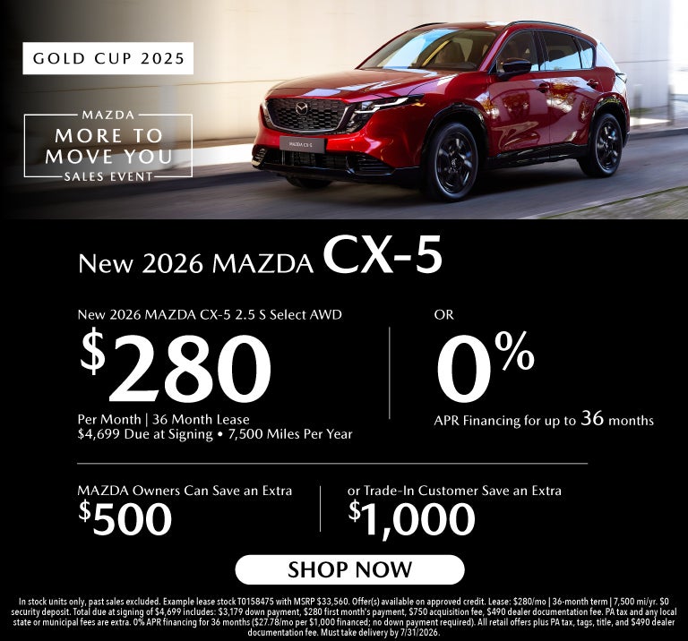New 2026 Mazda CX-5