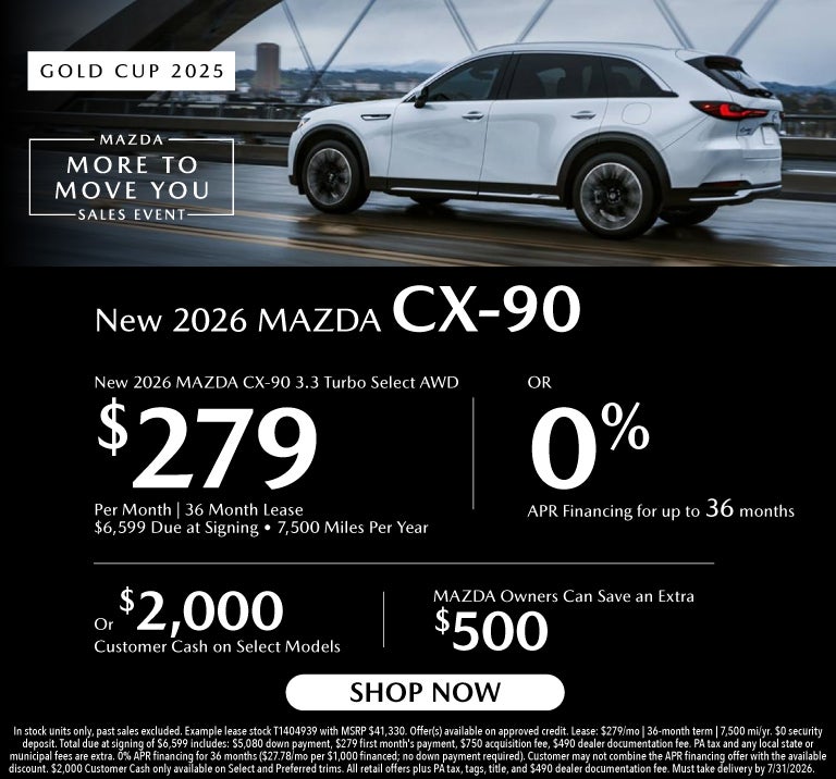 New 2026 Mazda CX-90