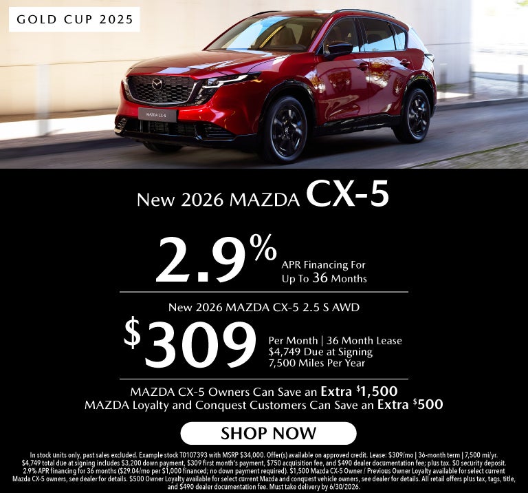 New 2026 Mazda CX-5