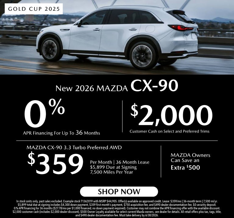 New 2026 Mazda CX-90