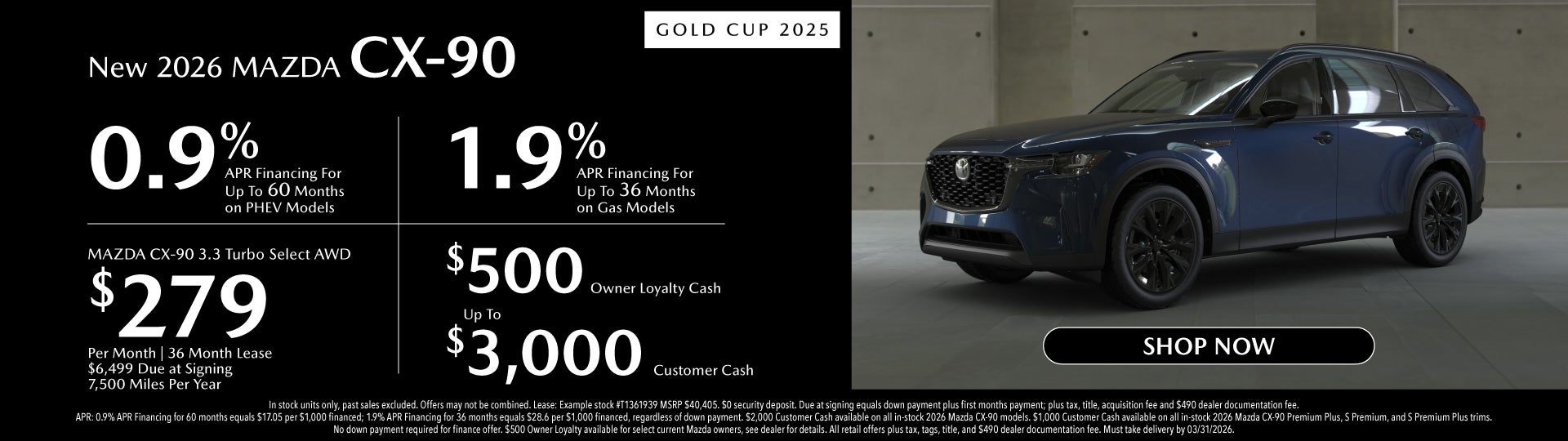 New 2026 Mazda CX-90