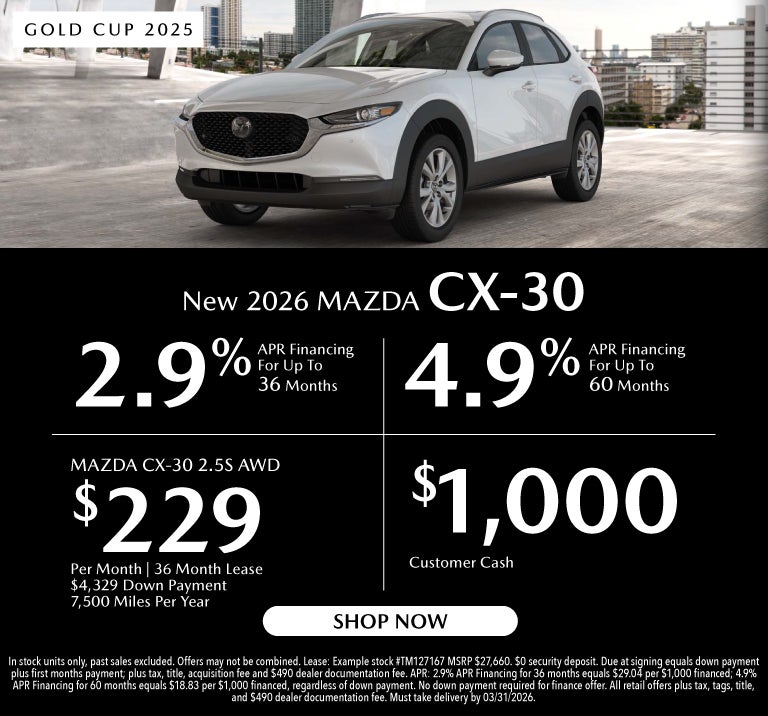 New 2026 Mazda CX-30
