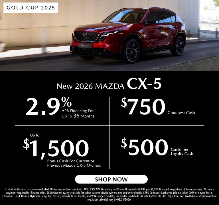 New 2026 Mazda CX-5
