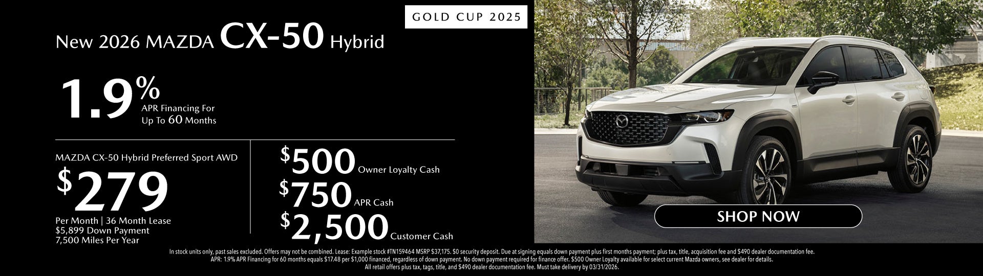 New 2026 Mazda CX-50 Hybrid