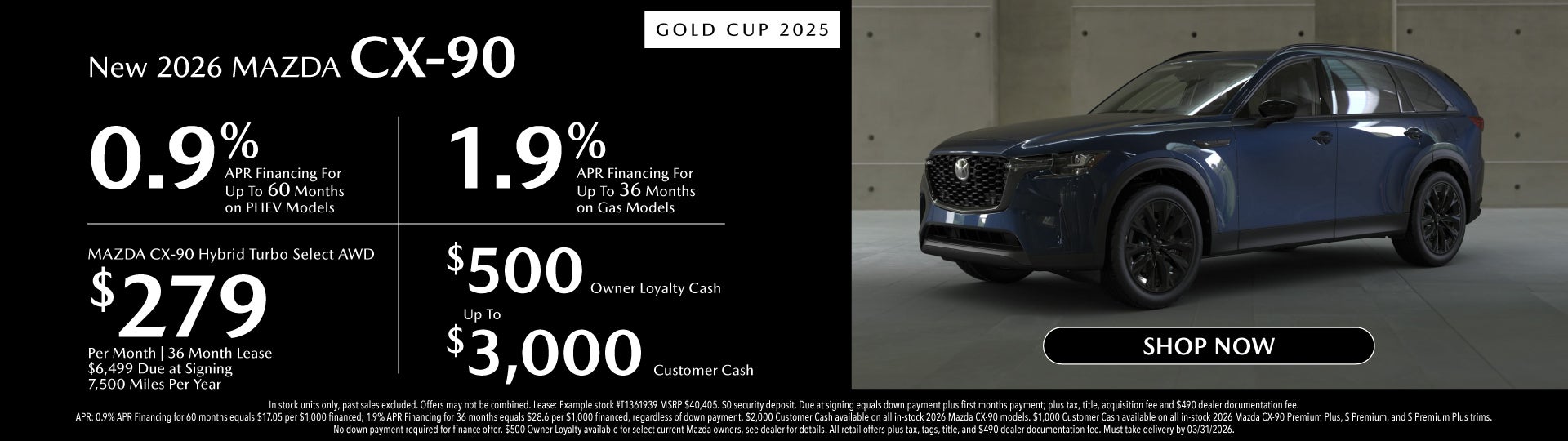 New 2026 Mazda CX-90