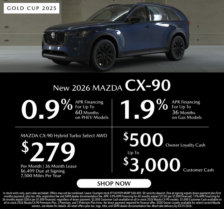 New 2026 Mazda CX-90