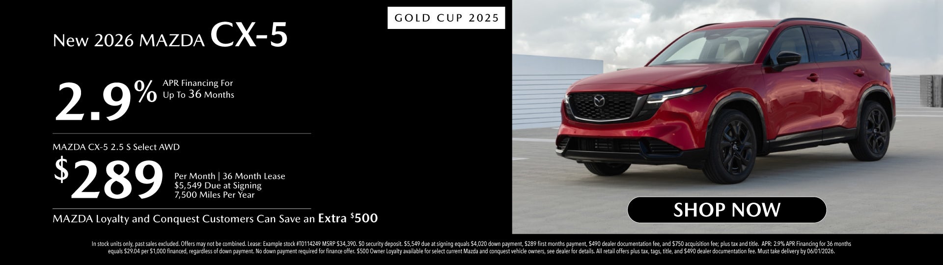 New 2026 Mazda CX-5