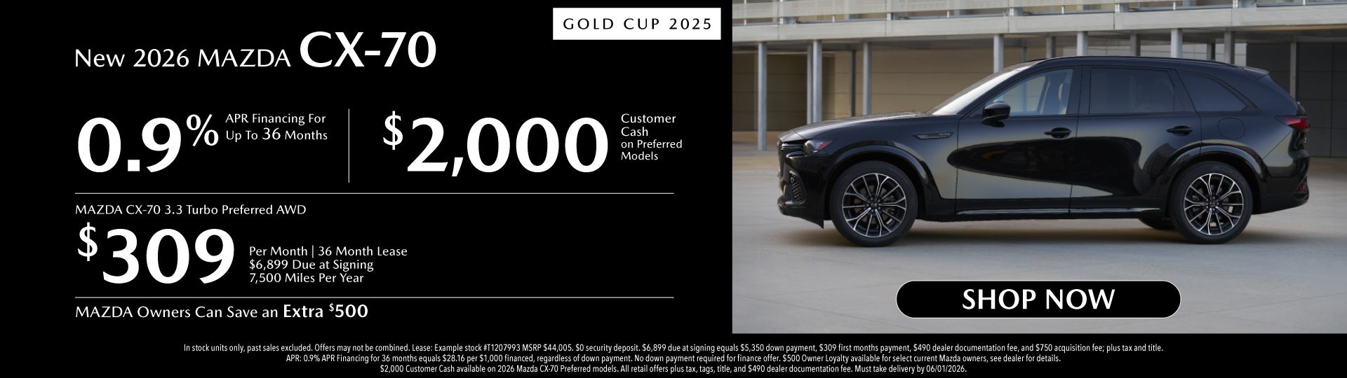 New 2026 Mazda CX-70