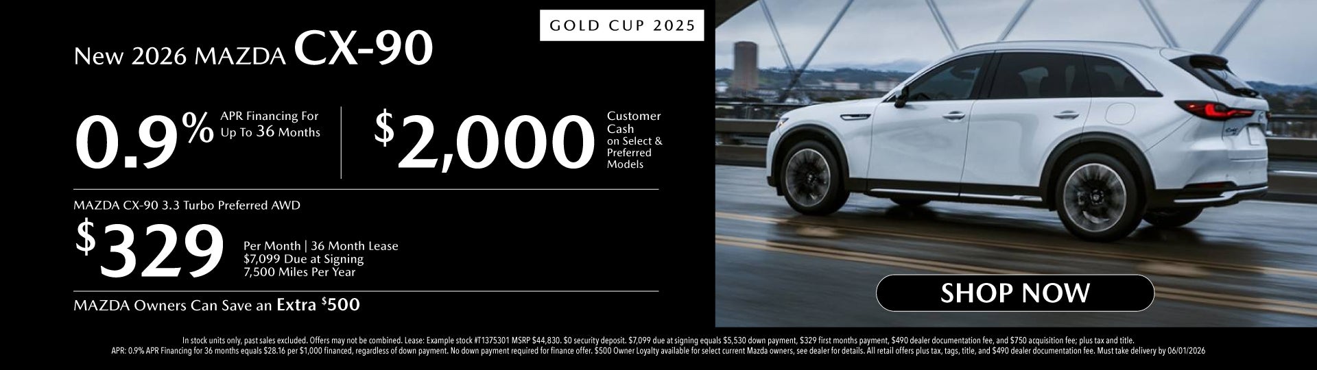 New 2026 Mazda CX-90