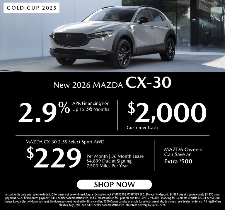 New 2026 Mazda CX-30