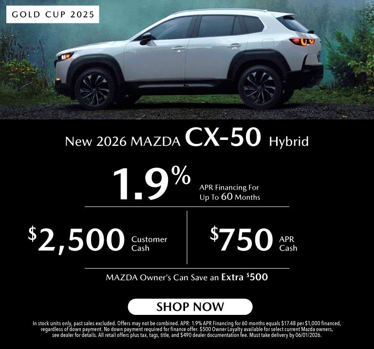 New 2026 Mazda CX-50 Hybrid