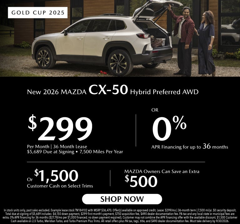 New 2026 MAZDA CX-50 Hybrid Preferred AWD Sport