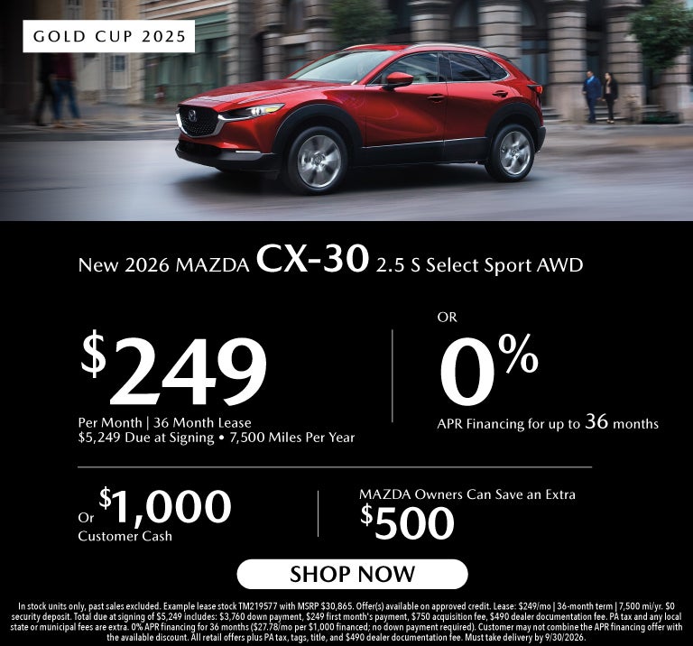 New 2026 Mazda CX-30