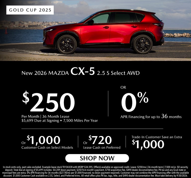 New 2026 Mazda CX-5