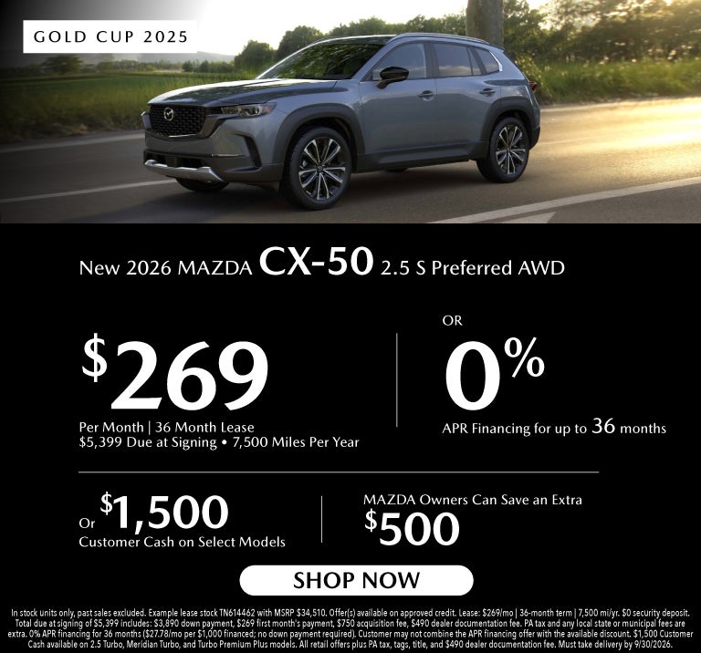New 2026 Mazda CX-50