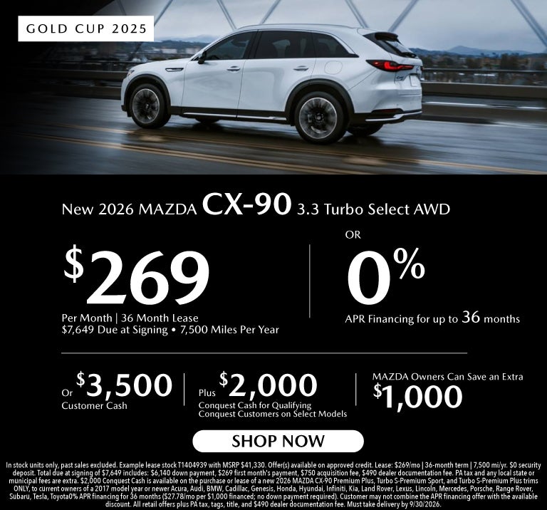 New 2026 Mazda CX-90