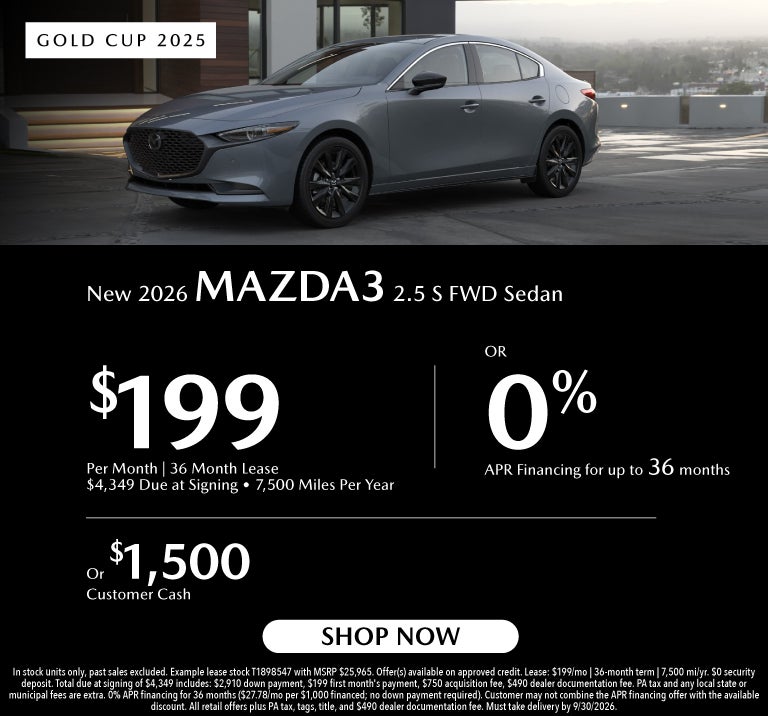 New 2026 Mazda3